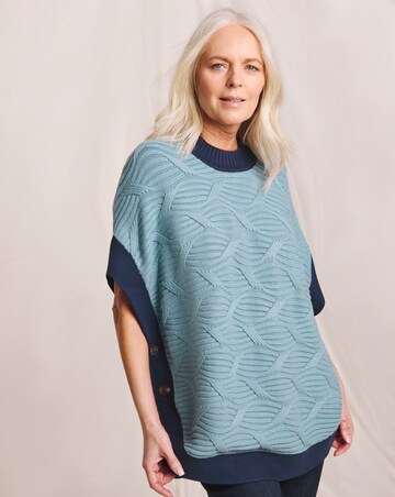Julipa Textured Poncho