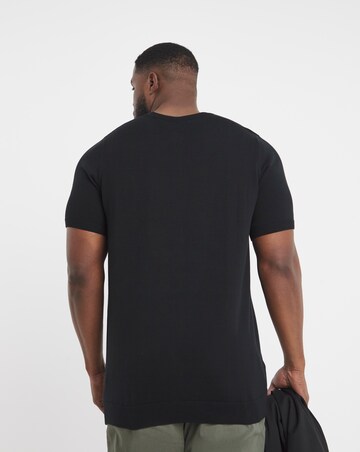 Black Knitted Shirt