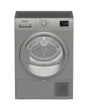 Indesit C YSD 82D SS UK 8kg Heat Pump Tumble Dryer Silver + Install