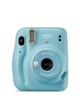 Fujifilm Instax Mini 11 Instant Camera - Sky Blue and 10 Shot Pack Bundle