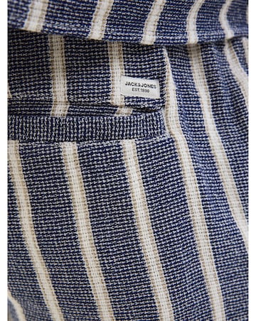 Jack & Jones Coba Stripe Short - Blue