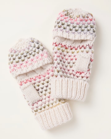 Fatface Space Dye Overflap Glove