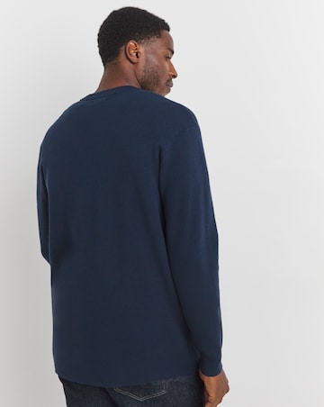 Navy Soft Touch Crew Neck Jumper