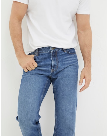 FatFace Straight Fit Jeans - Stonewash