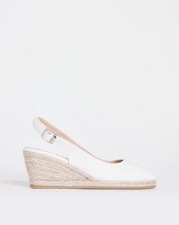 Slingback Espadrille - Wide Fit (E)