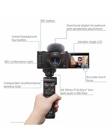 Sony Vlog ZV-1 Compact Digital Camera