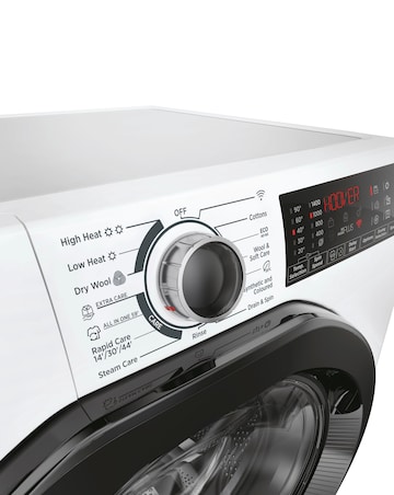 Hoover H-Wash 350 H3DPS4866TAMB-80 8+6kg Washer Dryer - White + installation