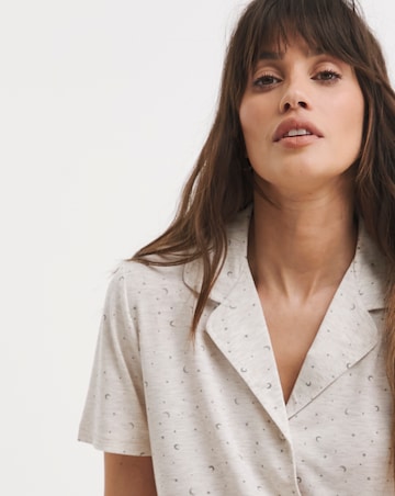 Pretty Lounge Moon & Star Print Pyjama Set