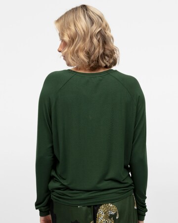 Cyber Jammie Slouch Olive Pyjama Top