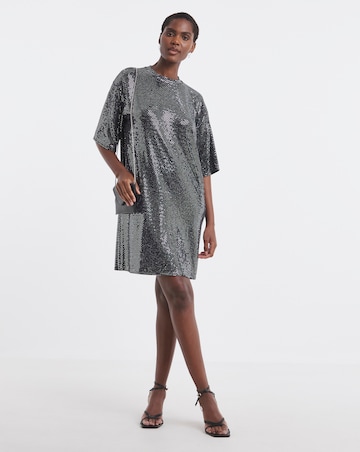 Sparkle T-shirt Dress