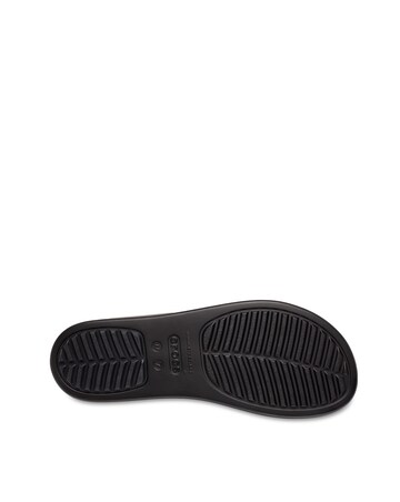 Crocs Black Brooklyn Low Wedge Slider Sandals