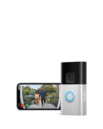 Ring Battery Doorbell Plus - Silver