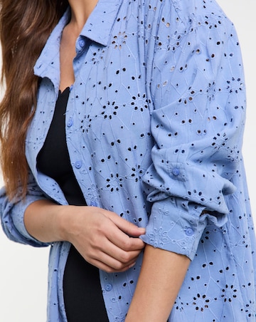 Beach to Beach Broderie Beach Shirt
