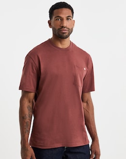 Dickies Short Sleeve Luray Pocket - Brown