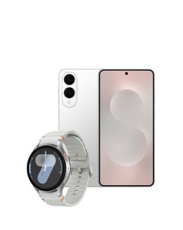 Samsung Galaxy S25 Edge 512GB Silver &amp; Samsung Galaxy Watch7 44mm Silver Bundle