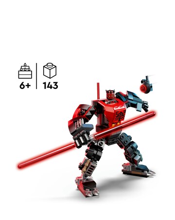 LEGO Star Wars: The Clone Wars Darth Maul Mech Building Toy for Kids 75411