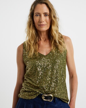 Sequin Vest