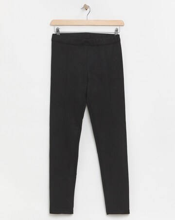 Black Suedette Leggings