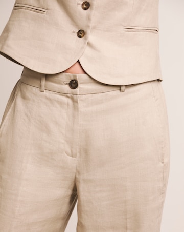 Anthology Pure Linen Wide Leg Trousers