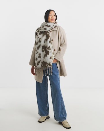 Cow Print Blanket Scarf