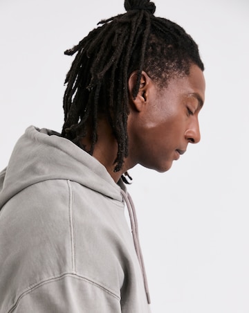 Garment Washed Oversized Hoodie