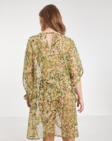 MAGISCULPT Embellished Print Kaftan