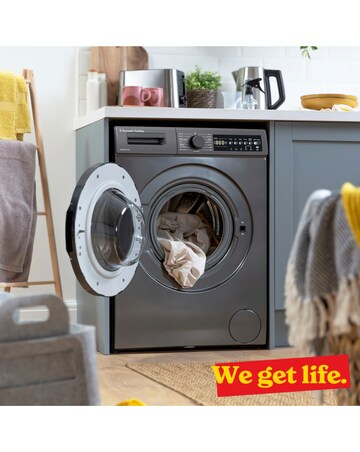 Russell Hobbs 9KG/1400RPM Washing Machine - Anthracite