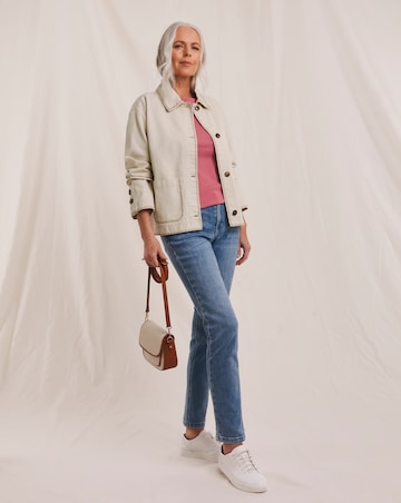 Julipa Blanket Stitch Denim Jacket
