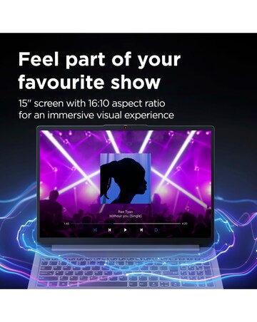 Lenovo IdeaPad Slim3 15.6in Intel Core FHD 4GB 128GB Laptop