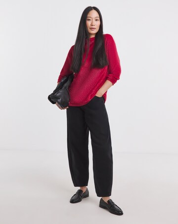 Brushed Soft Touch Longline Top