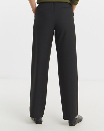 Black Tailored Wide Leg Trousers