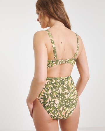 MAGISCULPT Medium Control Twist Front High Waist Bikini Bottoms