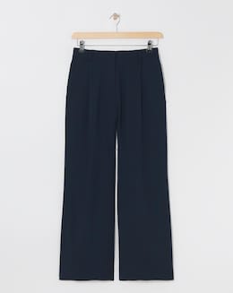 Pleated Wide Leg Trousers