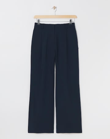 Pleated Wide Leg Trousers