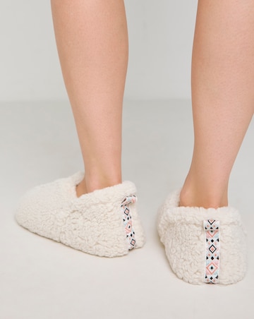 Yvonne Full Cosy Slipper - Wide Fit (E)