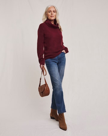 Julipa Soft Wool Roll Neck Co-Ord Jumper