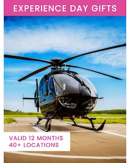 12 Mile Helicopter Flight with a Glass of Bubbly &amp; Chocolates Experience Voucher