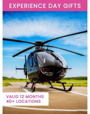 12 Mile Helicopter Flight with a Glass of Bubbly & Chocolates Experience Voucher