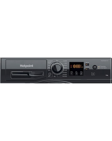 Hotpoint NSWM 1046 BS UK 10kg, 1400rpm, Washing Machine - Black + Install