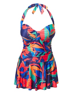 Non Wired Halter Swimdress