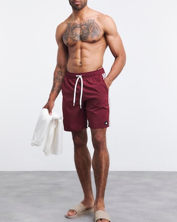 adidas 3 Stripe Swim Shorts