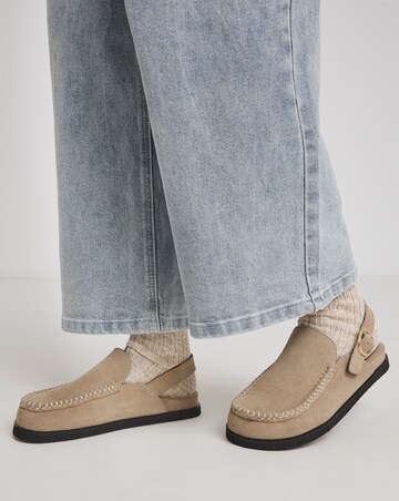 Madrid House Shoe Mules - Extra Wide Fit (EEE)