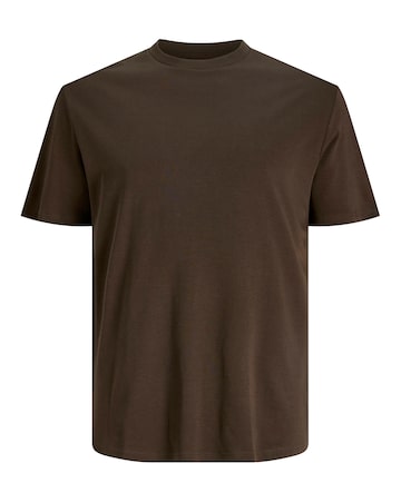 Jack & Jones Cafe Back Graphic T-Shirt - Brown
