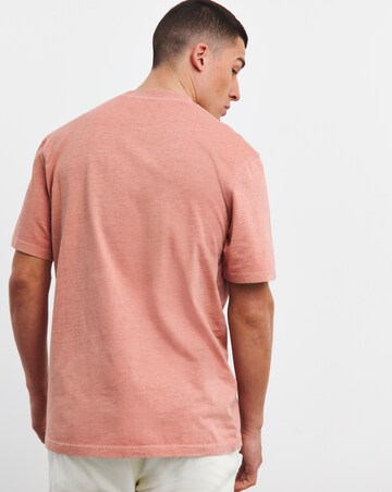Over Dyed Marl Relaxed Fit T-Shirt Long