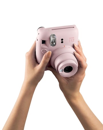 Fujifilm Instax Mini 12 Instant Camera with 20 Shot Film Pack - Blossom Pink