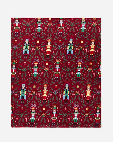Nutcracker Fleece Throw