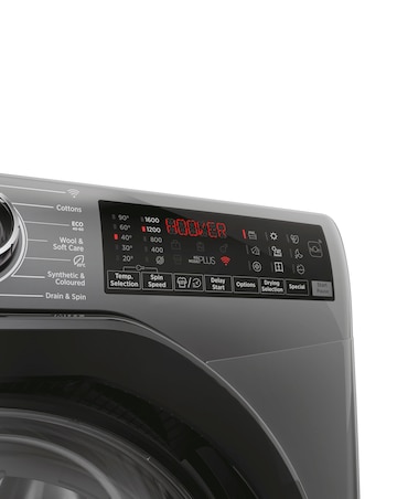 Hoover H3DPS6966TAMBR80 9/6kg, 1600rpm, WiFi Washer Dryer - Graphite