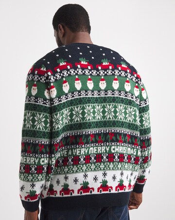 Christmas Fairisle Crew Neck Jumper