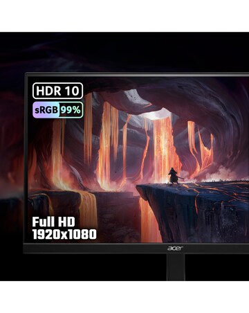 Acer Nitro 23.8in FHD ZeroFrame 200Hz 1ms Gaming Monitor with FreeSync