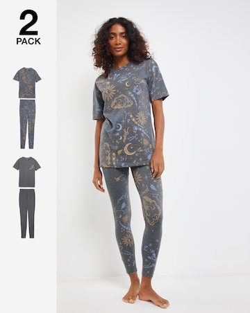 Pretty Secrets (2 Pack) Value Pyjama Legging Sets